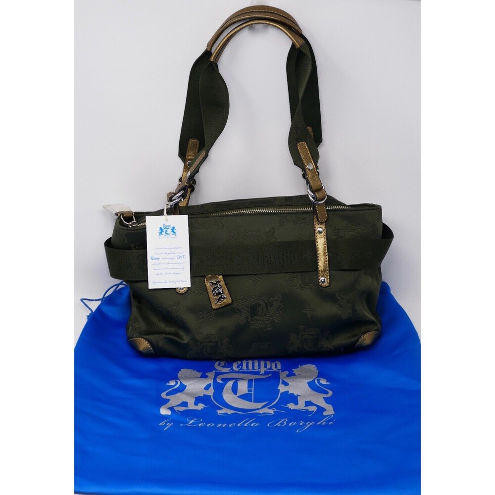 Tempo by Leonello Borghi Handbag Purse with Dust Bag